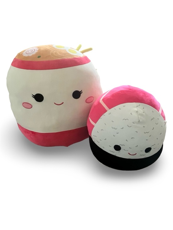 Squishmallows Other - Ramen and Sushi Squishmallow Pair